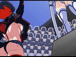 k. La k. - Hot Matoi Ryuko en Kiryuin Satsuki