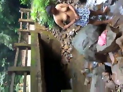 อาบน้ำหญิง Srilankan