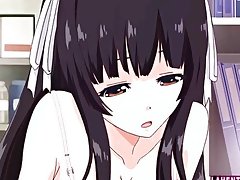 Hentai Mädchen bekommt facialed