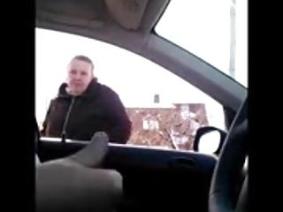 Pomaga dojrzały samochód flasher cum