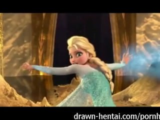 冷凍エルサはセックスを持っています